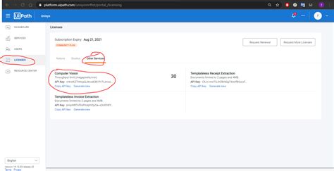 Image result for UiPath Computer Vision Licence