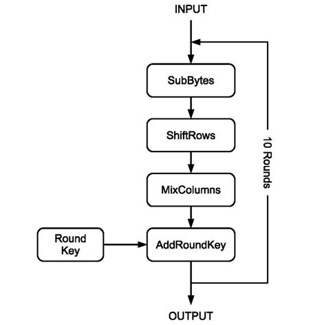AES Algorithm 的图像结果