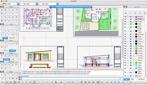 LibreCAD Examples 的图像结果