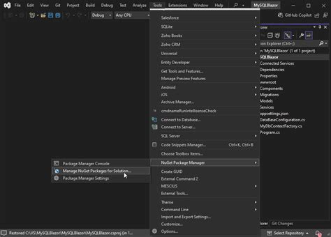 Image result for Blazor MySQL