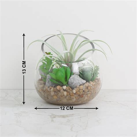 Buy Gardenia Artificial Flower in Glass Pot from Home Centre at just ...