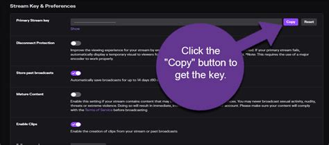 Streamlabs Stream Key 的图像结果