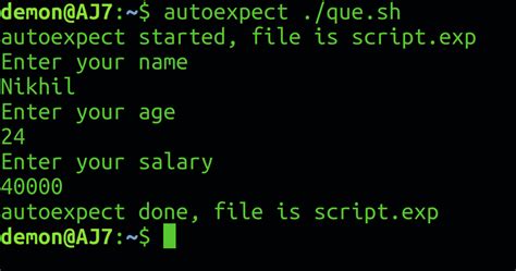 Image result for Expect Script Menu