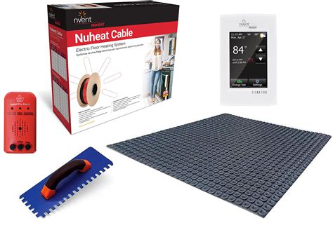 NUHEAT nVent Radiant Floor Heating kit, Includes - Membrane - Global ...