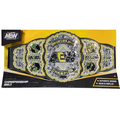 Buy All Elite Wrestling AEW World Championship Belt - Authentic Design ...