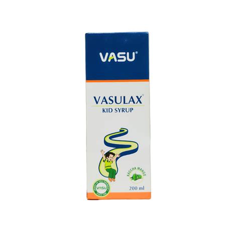 Buy Vasulax Kid Syrup 200ml Online - Ayush Care
