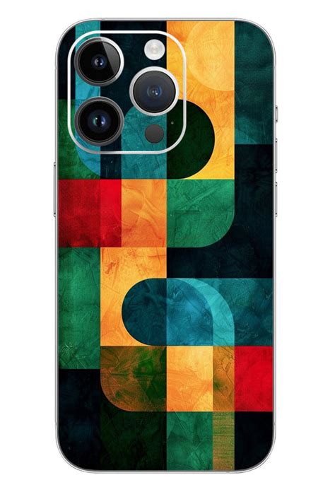 Colorful Pattern Mobile 6D Skin – MK SKINS