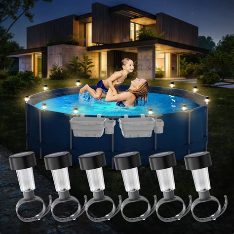 Amazon.com : VICHTOP Above Ground Pool Accessories with 2 Poolside ...