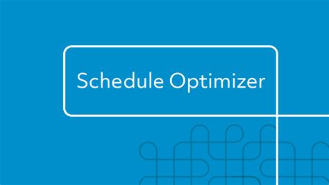 Image result for SmartLinx Schedule Optimizer For Dummies