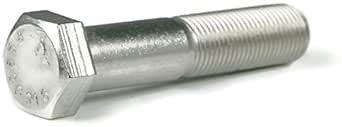 1/4-20 x 2 Hex Head Cap Screws, Stainless Steel 316, Plain Finish ...