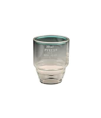 Corning Pyrex Borosilicate Glass Low Form Gooch Crucible with 30mm ...
