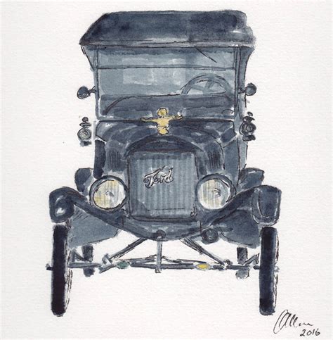 Model T Drawing 的图像结果