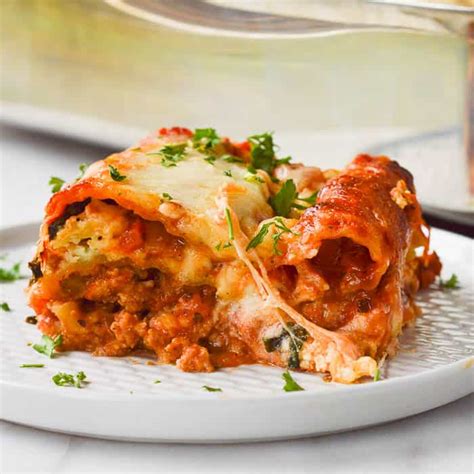 Ground Chicken Lasagna   Sugar Dish Me