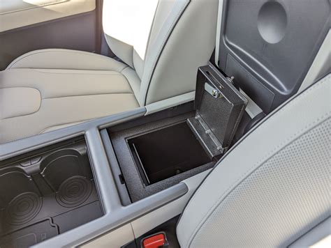 Hyundai Palisade Center Console Car Safe: 2020 - 2025 | Console Vault