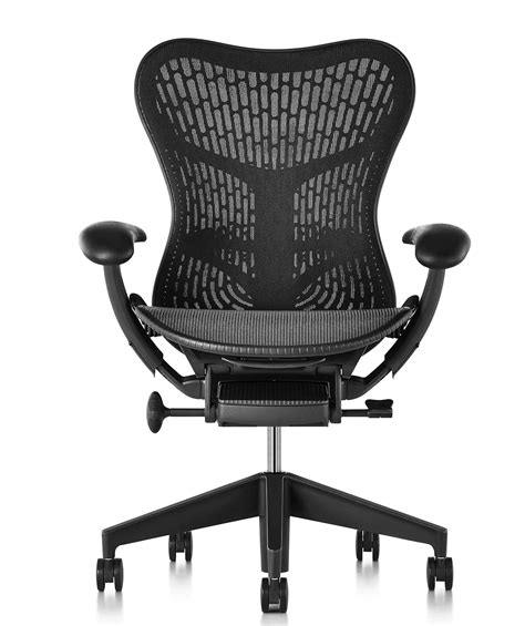 Genuine Herman Miller Mirror 2 Chair, Base & Frame: Graphite Base ...