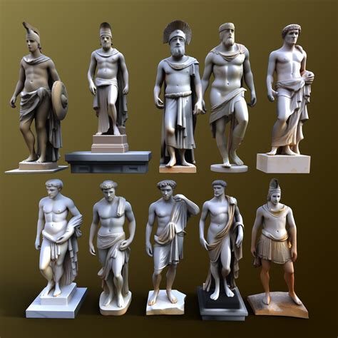 Greek Statues - Male