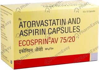 Ecosprin AV 75/20 Capsule: Uses, Side-effects, Price, Dosage & More ...