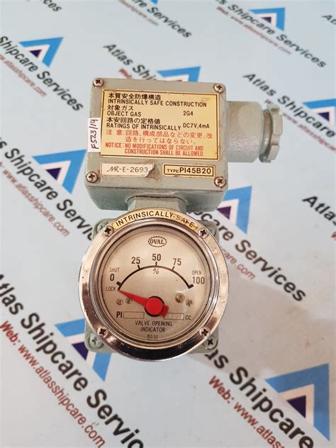Oval PI45B20 Valve Position Indicator – Atlas Shipcare Services