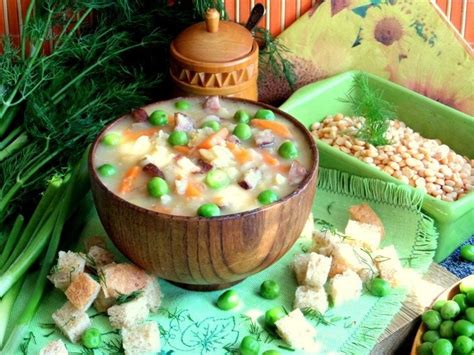 Гороховый суп с перловкой и колбасками | Bon Appetit | Лучшие рецепты ...