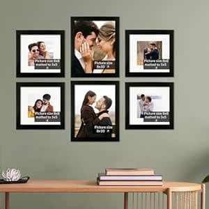 Art Street Set of 6 Individual Photo Frame/Wall Hanging For Home Decor ...