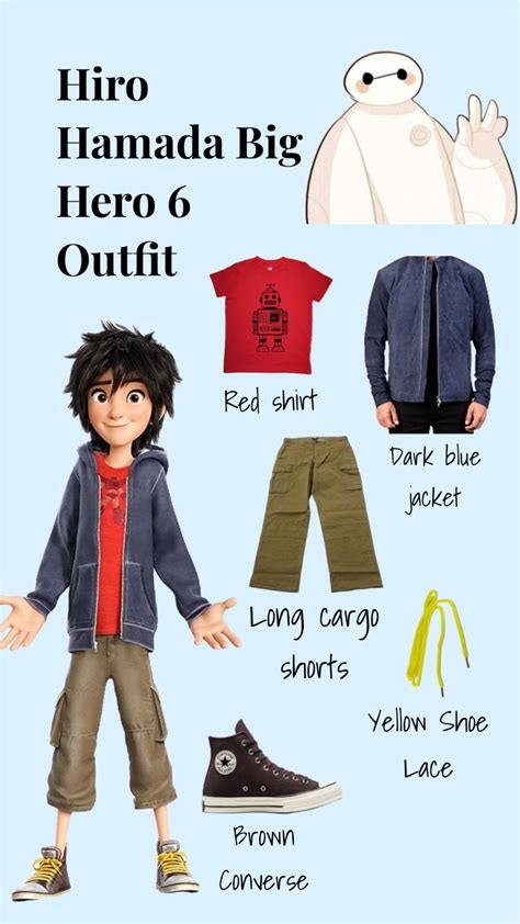 Check out girlspectacular's Shuffles Hiro Hamada from Big Hero 6 Outfit ...