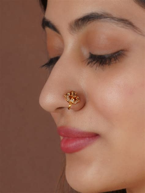Nose Rings - Nose Studs - Bridal Jadau Kundan Nath – Mortantra
