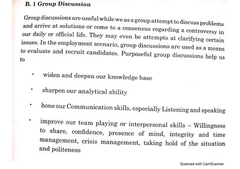 Group discussion - Poomathi P - English - Studocu