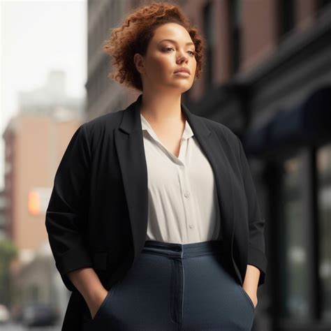 How to Create the Perfect Plus Size Business Attire - Sumissura