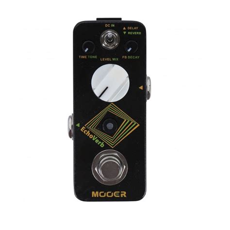 Mooer EchoVerb Digital Delay, Reverb Pedal – Stompbox.in