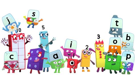 Alphablocks Number Blocks Style Part 2 的图像结果