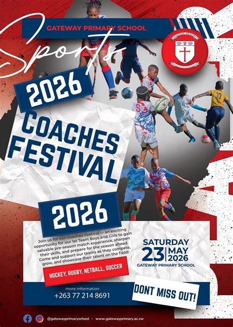 Coaches Festival 2026, The chase and Wretham Road, 00000 Harare ...