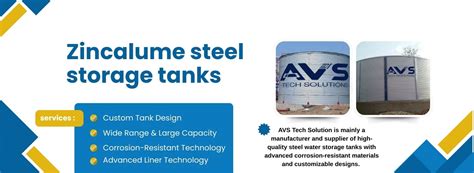 Zinc Aluminium Water Storage Tank Manufacturers, Zincalume Water ...