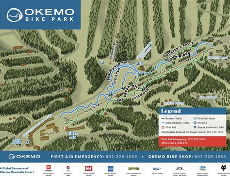 Okemo Mountain Trail Map
