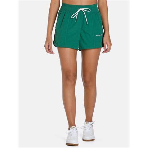 Buy Puma Team Womens Green Shorts Online