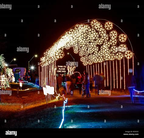 Prescott Valley, Arizona, USA - November 27, 2018: Christmas light ...