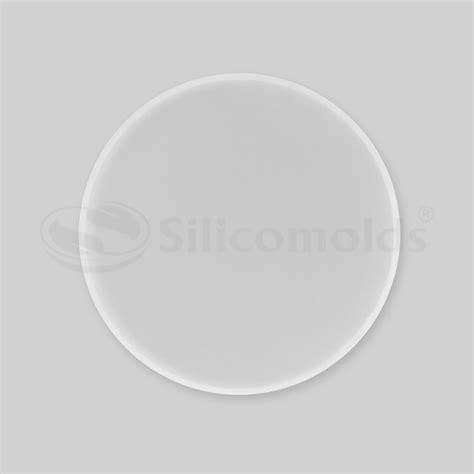 SILICOMOLDS - 6" X 10mm ROUND COASTER MOLD - URP185RM