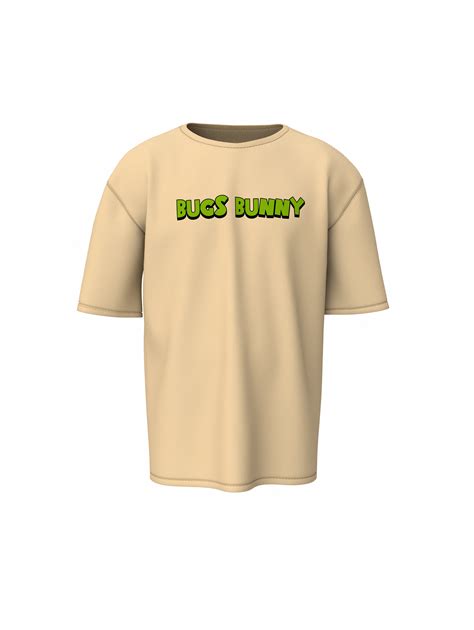 Bunny Bugs Cartoon Oversized T Shirt – Fun Anime Mashup Graphic Tee ...