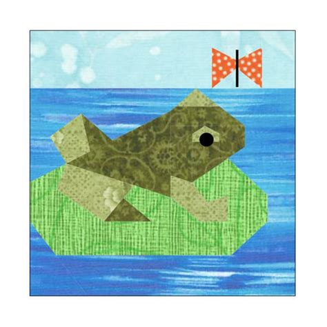 Frog Quilt Pattern 的图像结果