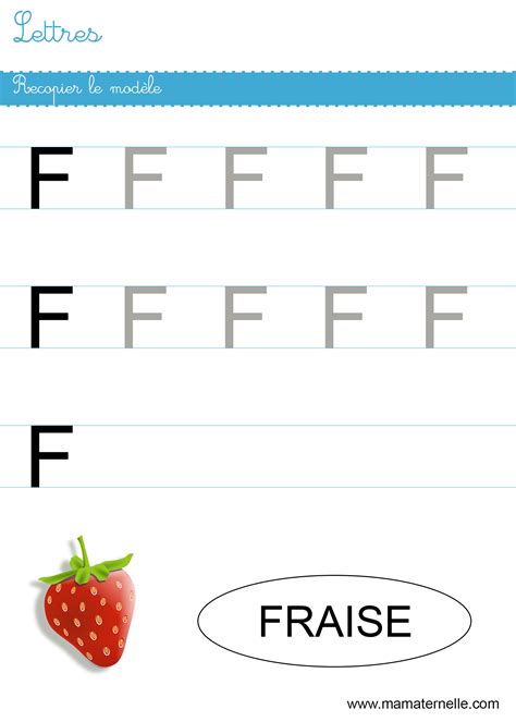 Lettres : tracer les lettres de l'alphabet - Ma Maternelle