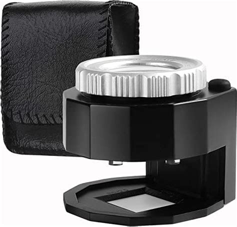 URBAN BOX Loupe Magnifier 30X Aluminum Alloy Magnifier Illuminated ...