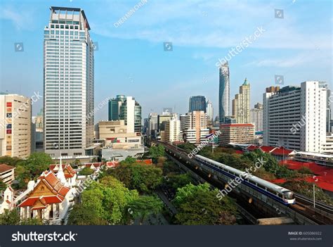 Cityscape Downtown Bangkok Capital City Thailand Stock Photo 605086922 | Shutterstock