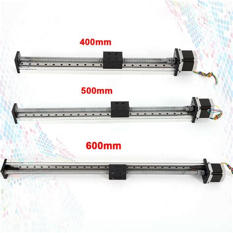 Buy CNC Nema23 Linear Actuator Ball Screw Slide Motor Stage Rail Guide ...