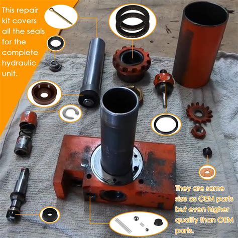 Seal Replacement Repair Rebuild Kit fits for Floor Jack Hein Werner WS ...