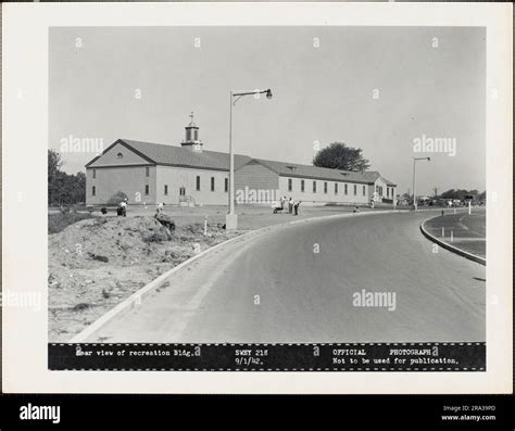 Rear View of Recreation Building, South Weymouth, Massachusetts Stock ...