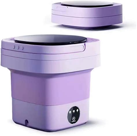 Portable Washing Machine, Mini Foldable Washer and Spin Dryer Small ...