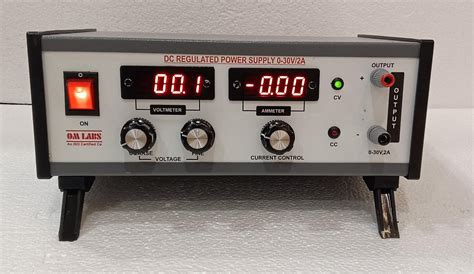DC Regulated Power Supplies With 2 Digital Meter (0-30V/2ADC ...