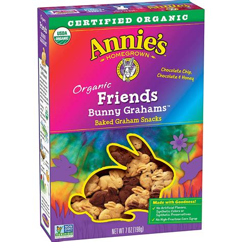AH ORG BUNNY GRAHAMS BKD SNCKS FRIENDS - CPT International