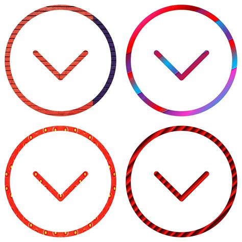 Premium Vector | A circle with a red line through the middle and the ...