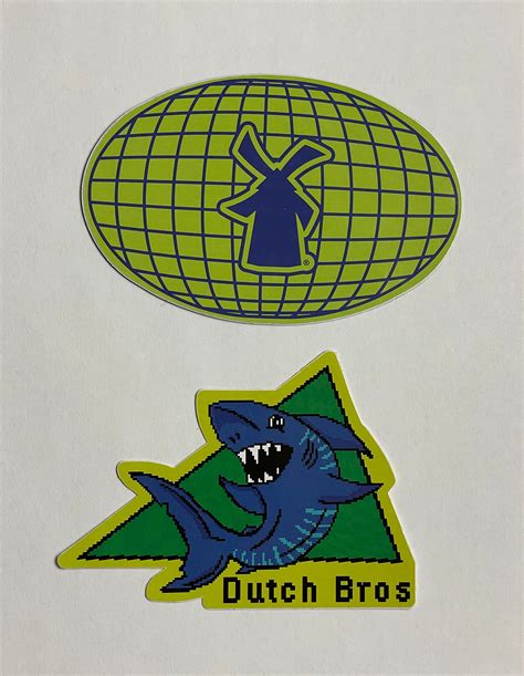 2022 Dutch Bros Stickers - Etsy