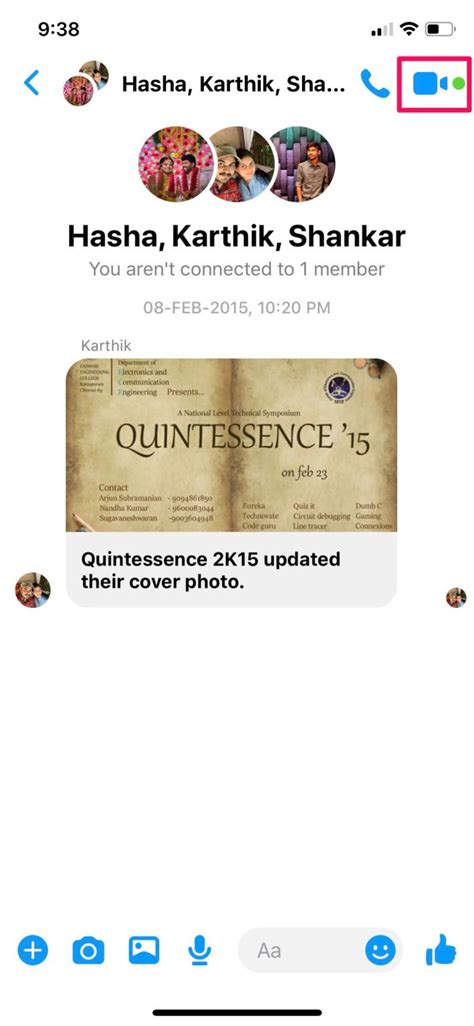 Image result for Facebook Video Chat